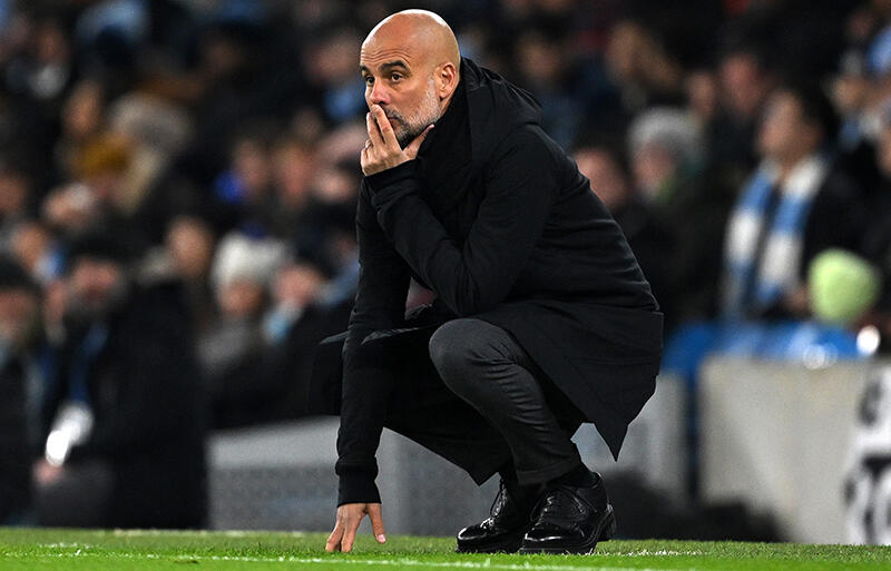 チームを評価するジョゼップ・グアルディオラ監督