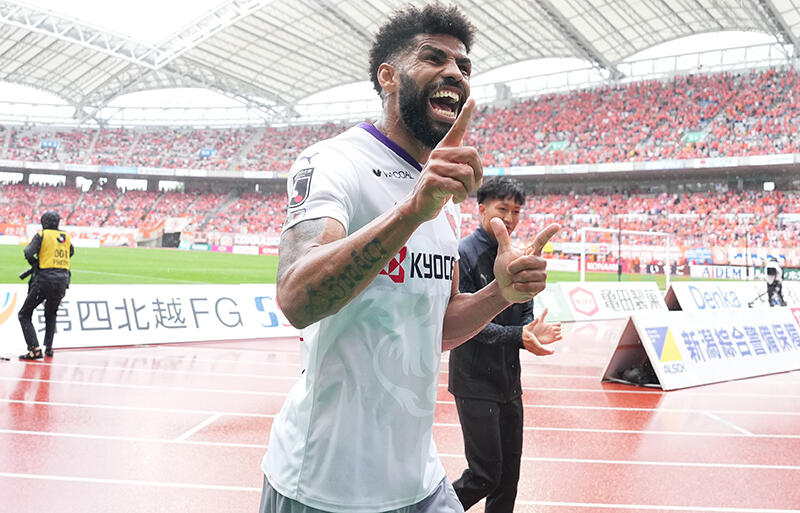 京都からの退団が発表されたFWパトリック