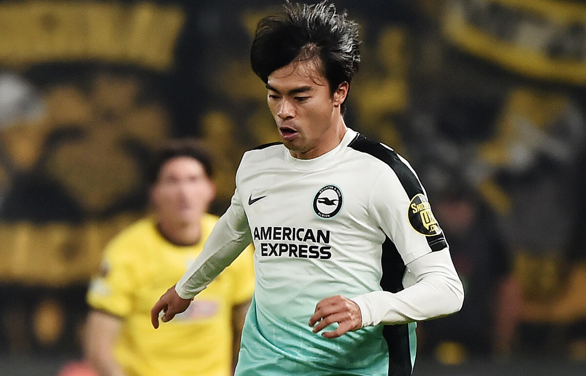 ケガから復帰を果たした三笘薫