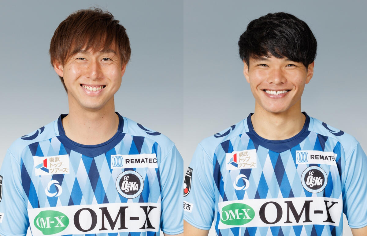 今季限りでの退団が発表された谷口(左)と佐藤