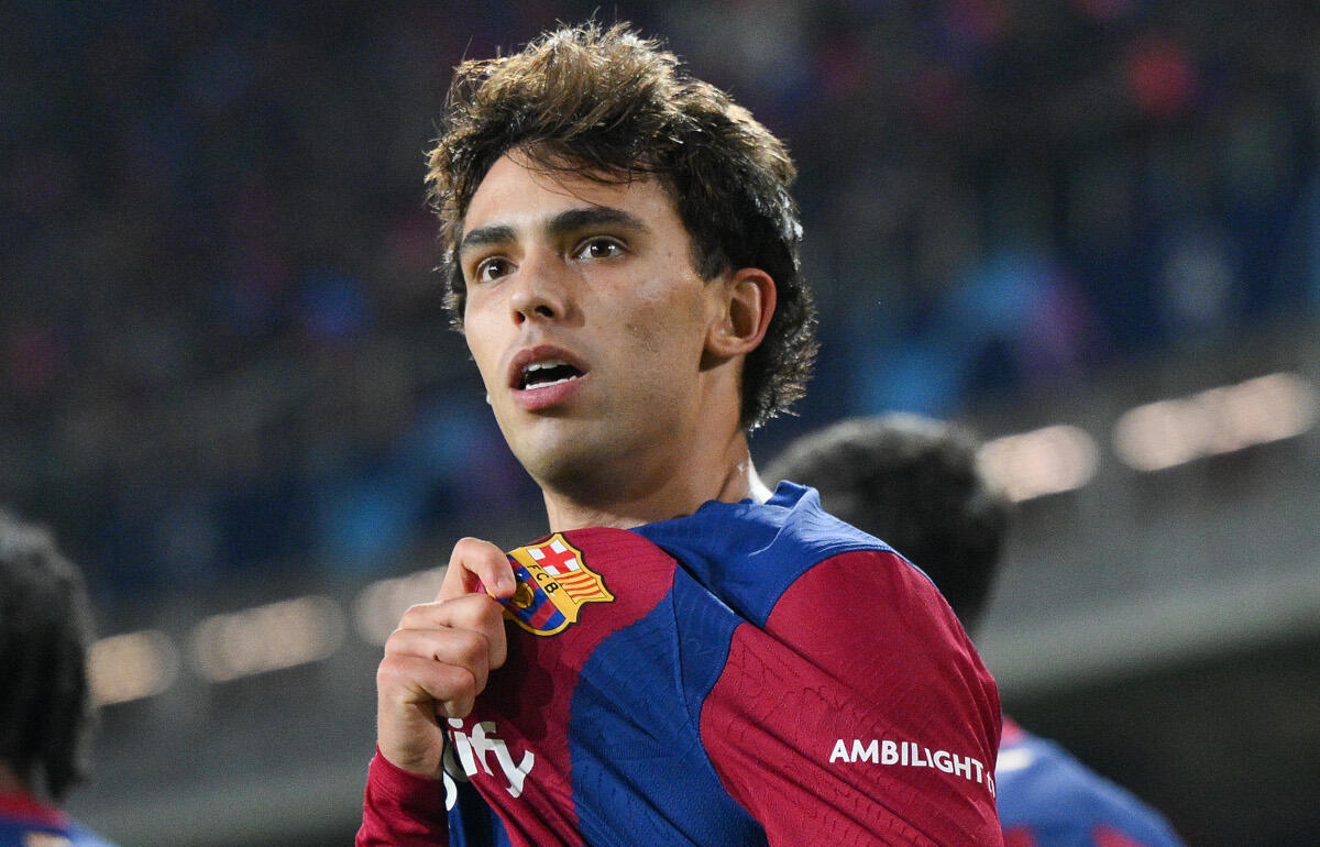 今季はバルセロナでプレーしているフェリックス