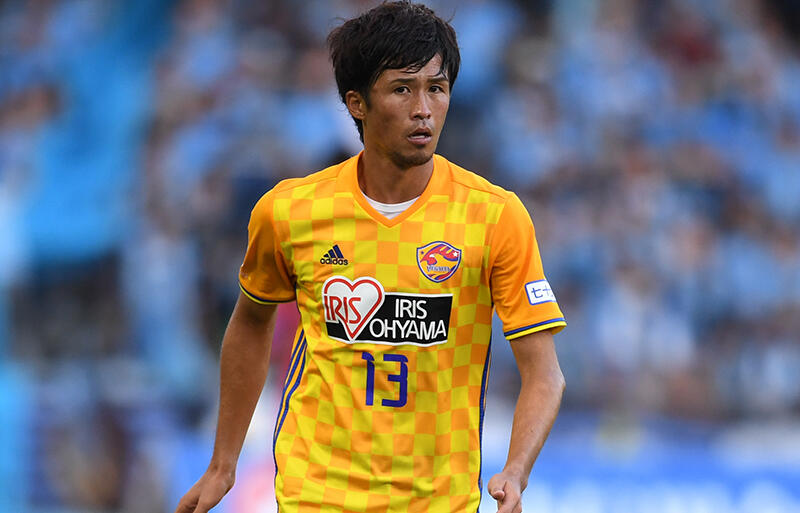 現役引退を発表したDF平岡康裕(画像はベガルタ仙台所属時)