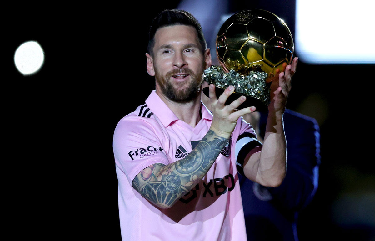 メッシに新たな勲章が加わった