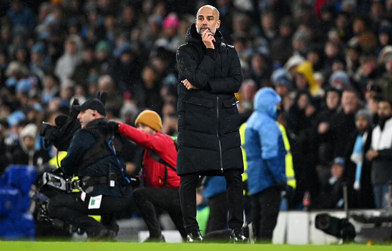 批判に反論するジョゼップ・グアルディオラ監督