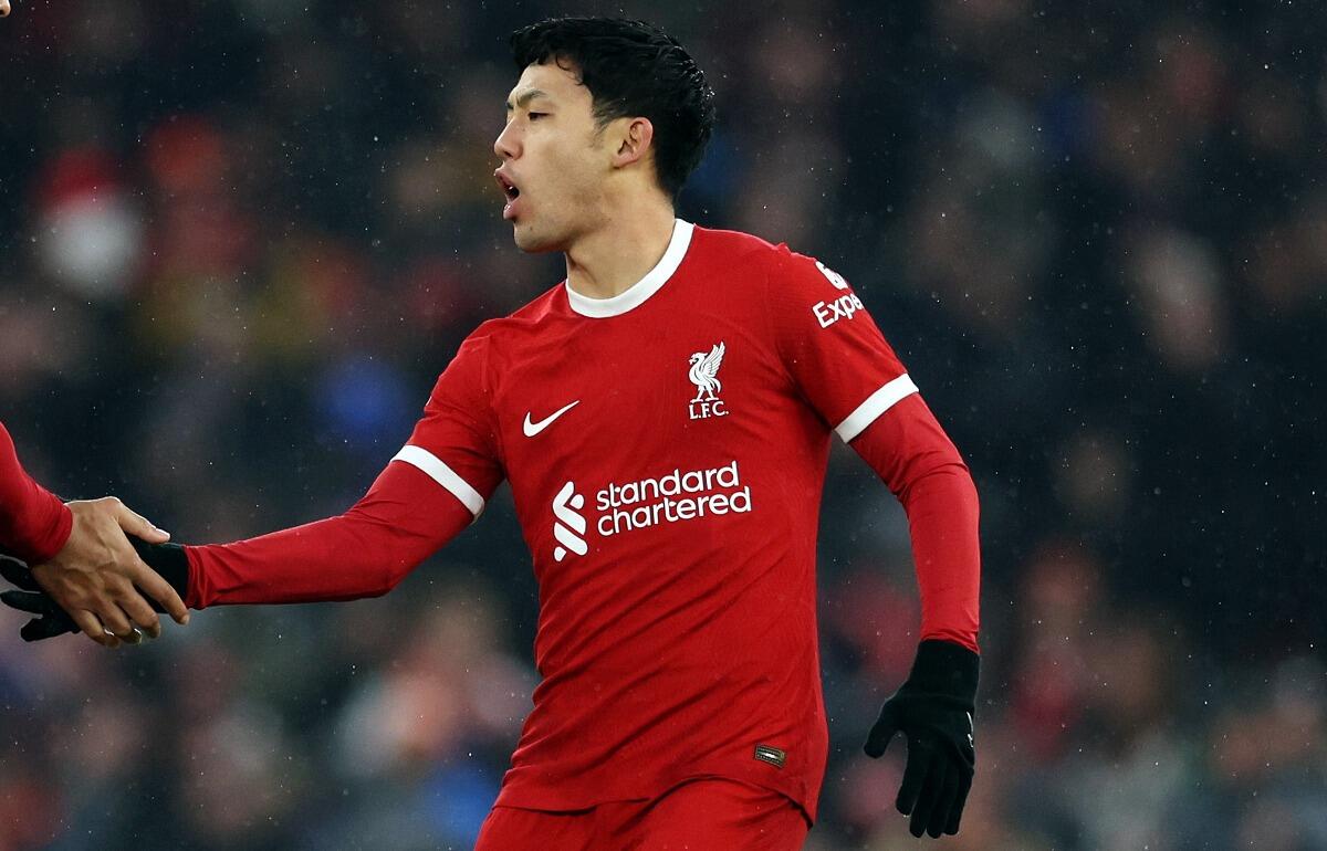 プレミアリーグ初ゴールを決めた遠藤航