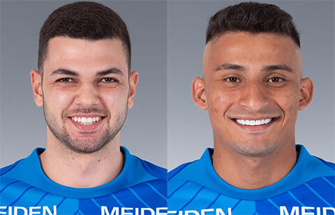 左からDFラウール・スダティ、FWイゴール・ガブリエル