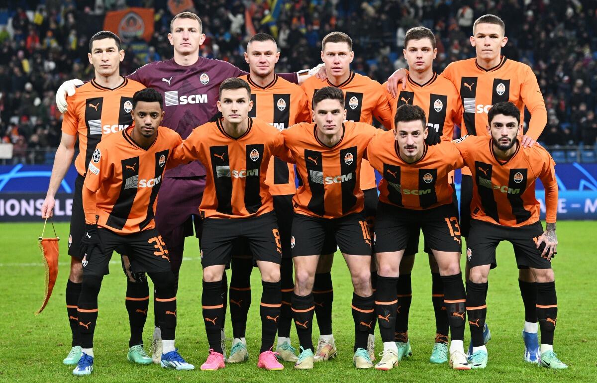 アビスパ福岡とチャリティーマッチを行うシャフタール・ドネツク