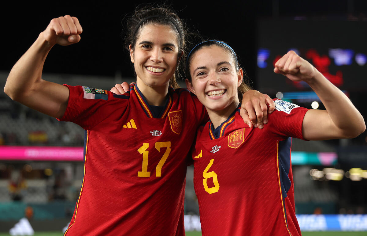 女子ネーションズリーグでベスト4入りを決めたスペイン女子代表