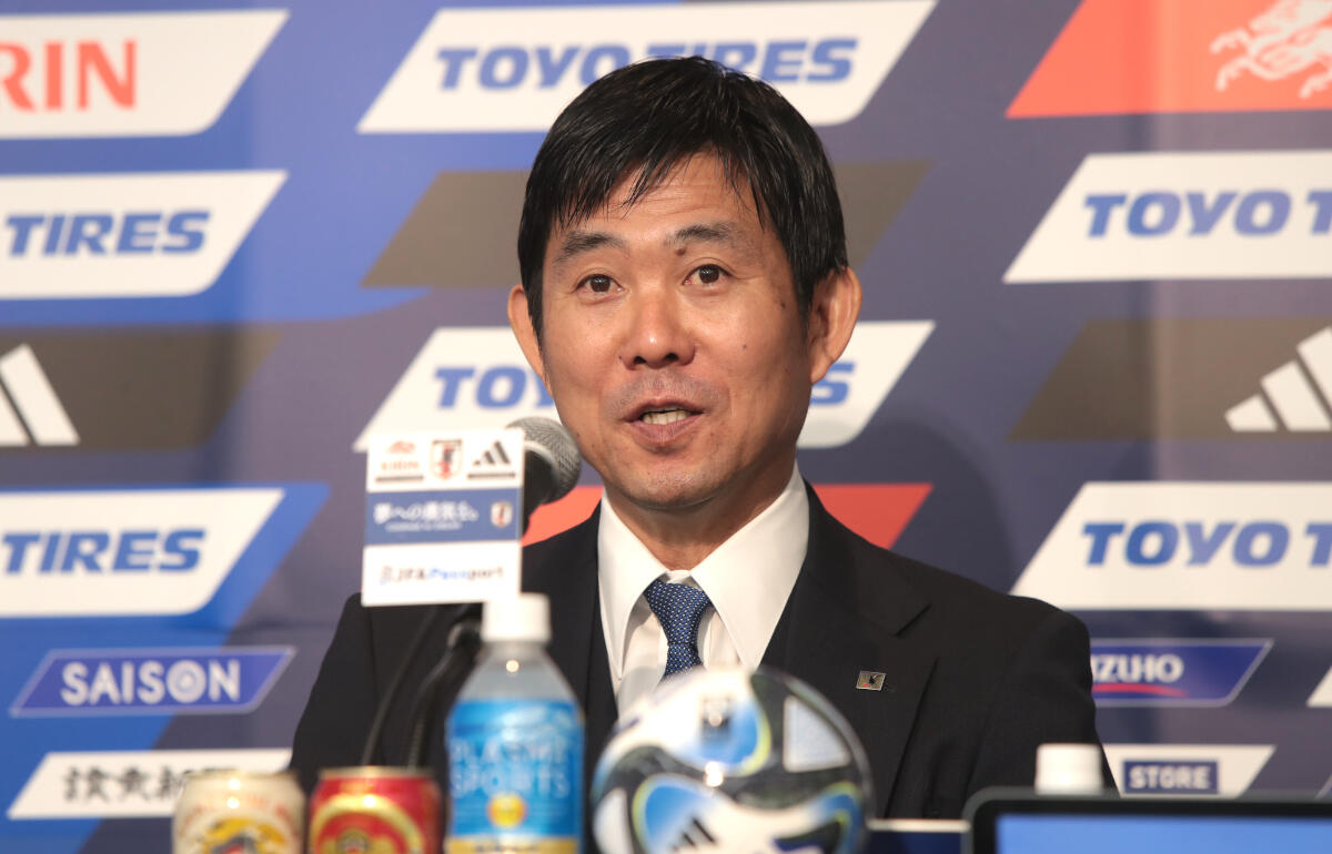 中村氏と内田氏の参加について語った森保監督