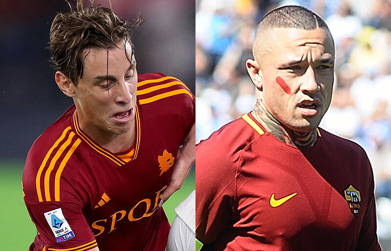 ボーヴェ(左)とナインゴラン(右)が交流