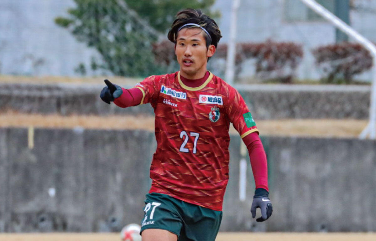 今季はJFL高知でプレーした福島竜弥