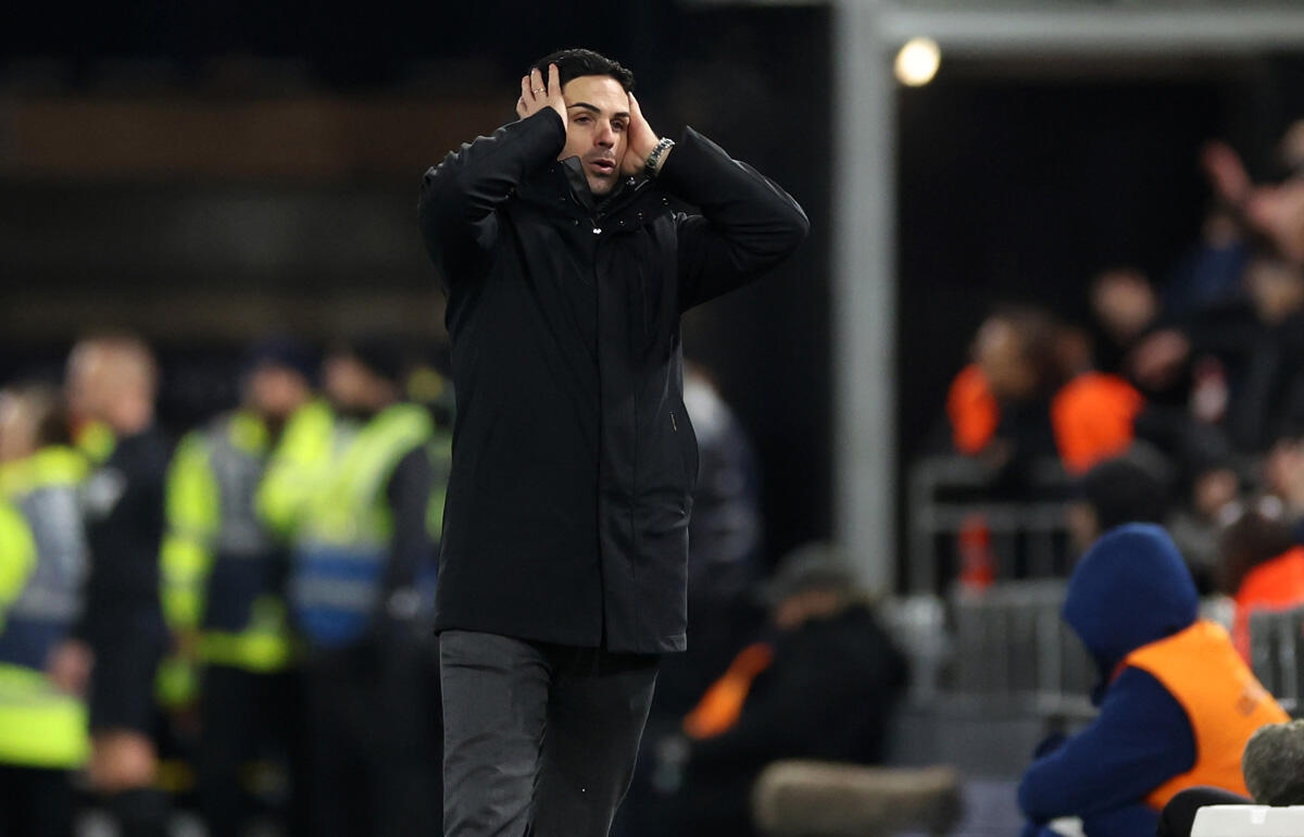 アルテタ監督はケガ人の影響で頭を悩ませる日々