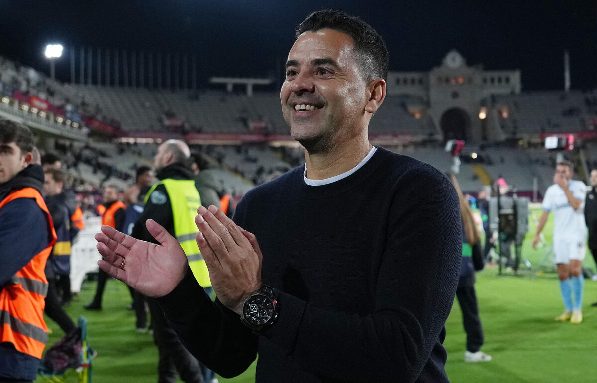 ついに首位に立ったジローナのミチェル監督