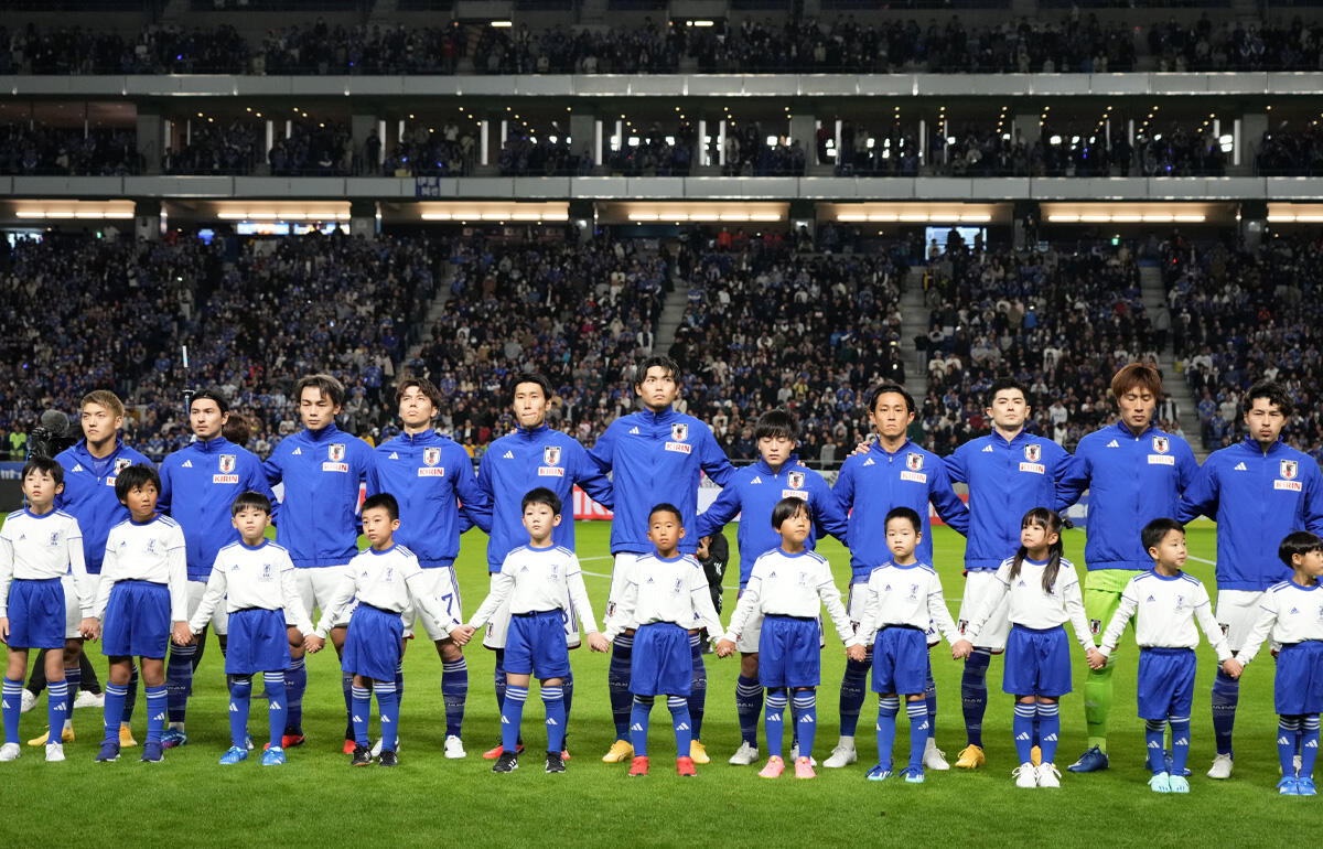 元日に史上初の日本代表戦が国立競技場で開催