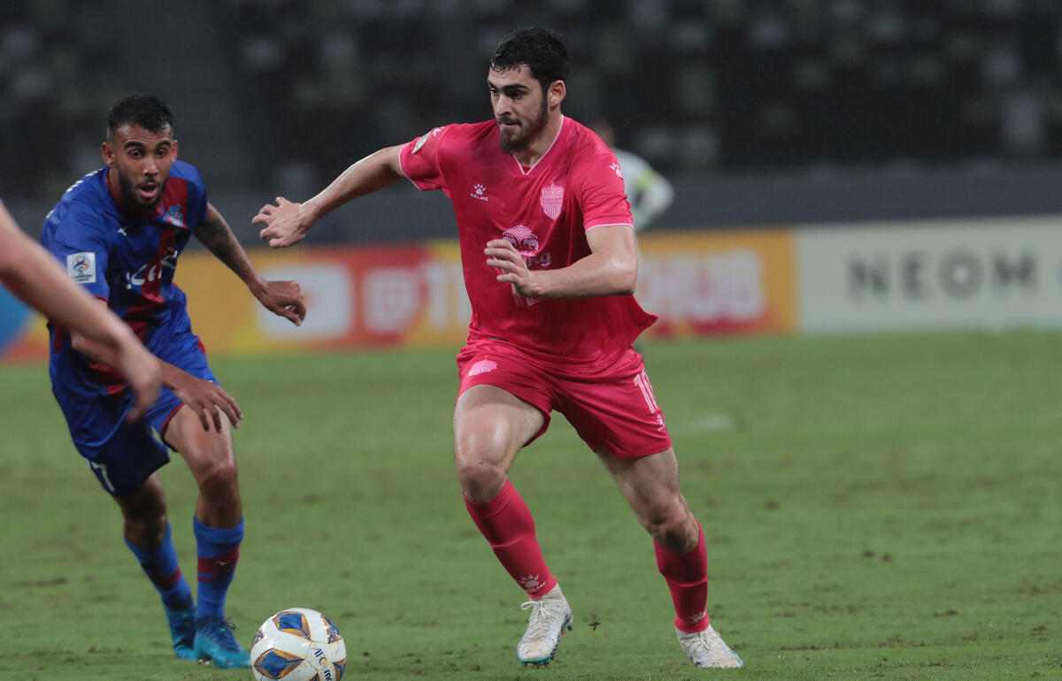 国立競技場での甲府戦にも出場していたブリーラムFWシェイダエフ