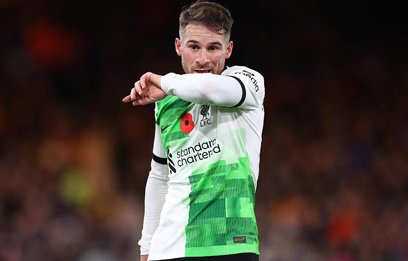 シェフィールド・ユナイテッド戦でヒザを負傷したMFアレクシス・マク・アリスター