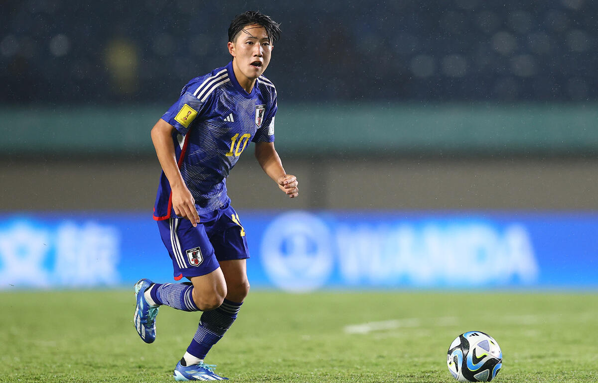 U-17W杯にも出場した佐藤龍之介