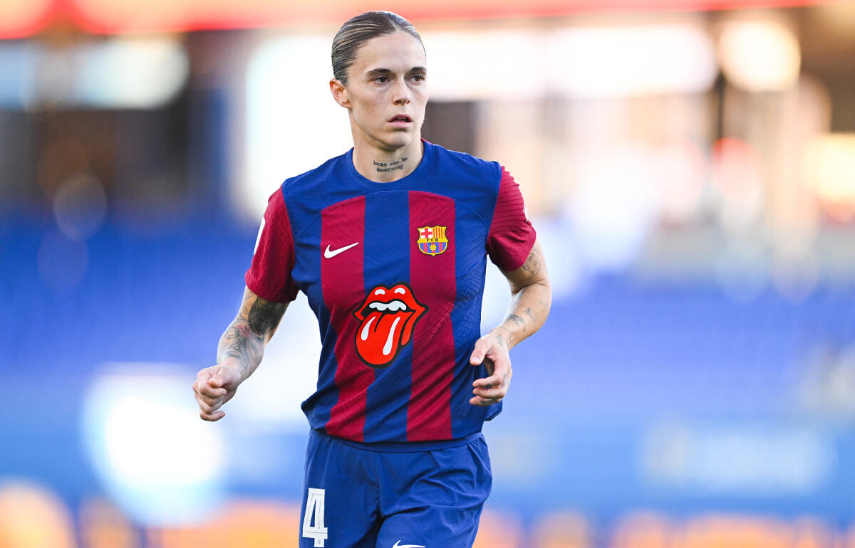 右ヒザの半月板を損傷したバルセロナ女子のマリア・ピラー・レオン