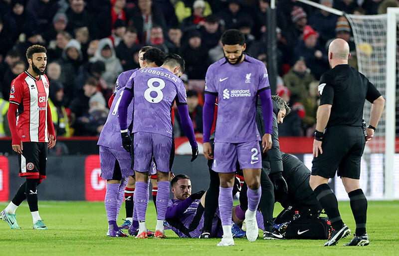 シェフィールド・ユナイテッド戦で負傷したMFアレクシス・マク・アリスター