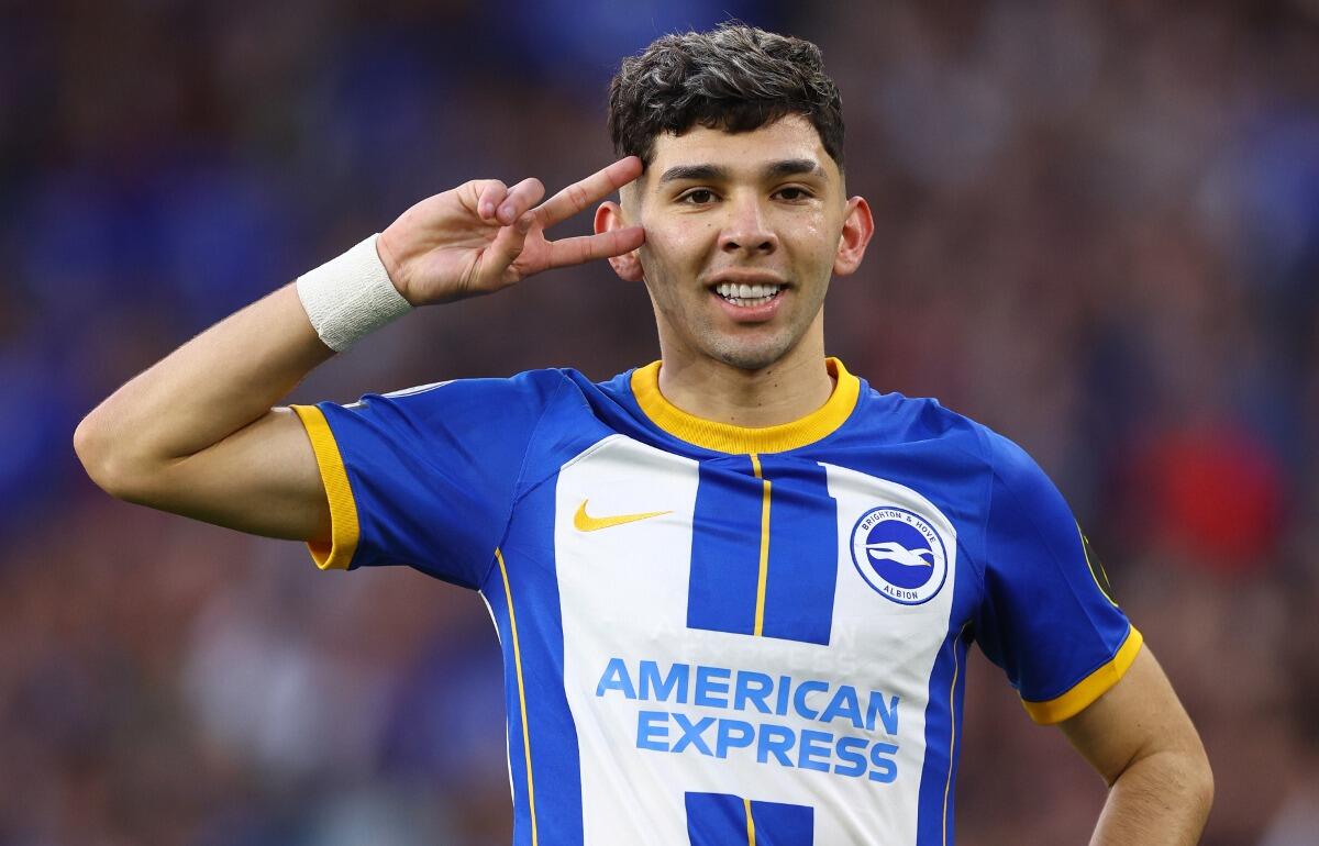 プスカシュ賞の最終候補に選ばれたブライトン＆ホーヴ・アルビオンのフリオ・エンシソ