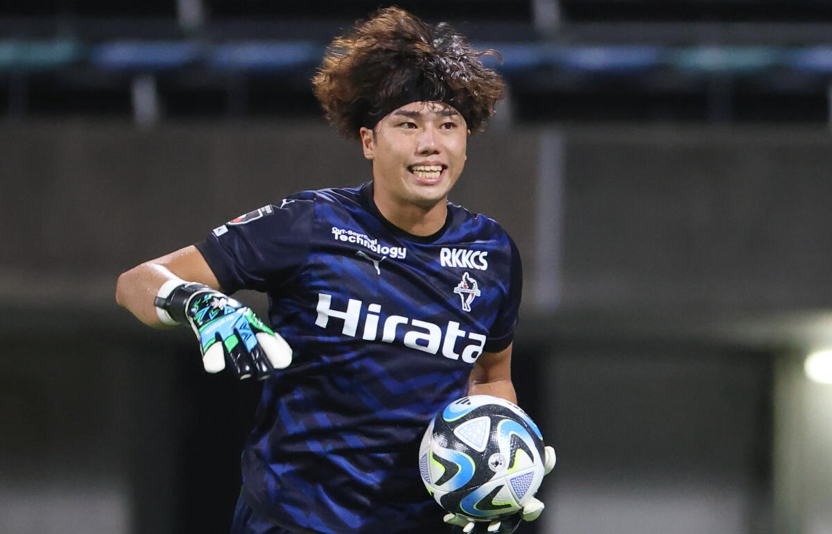 熊本と契約更新となった田代琉我