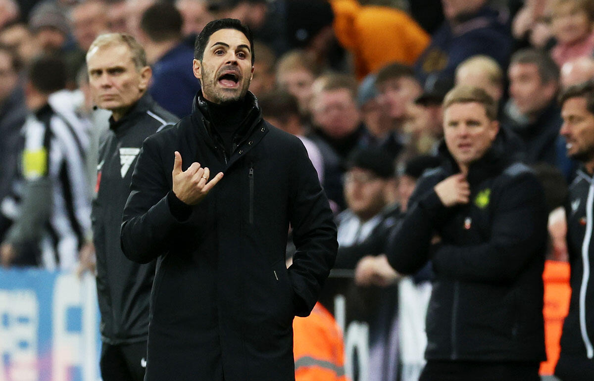 アルテタ監督はVARの判定に怒りを示していた