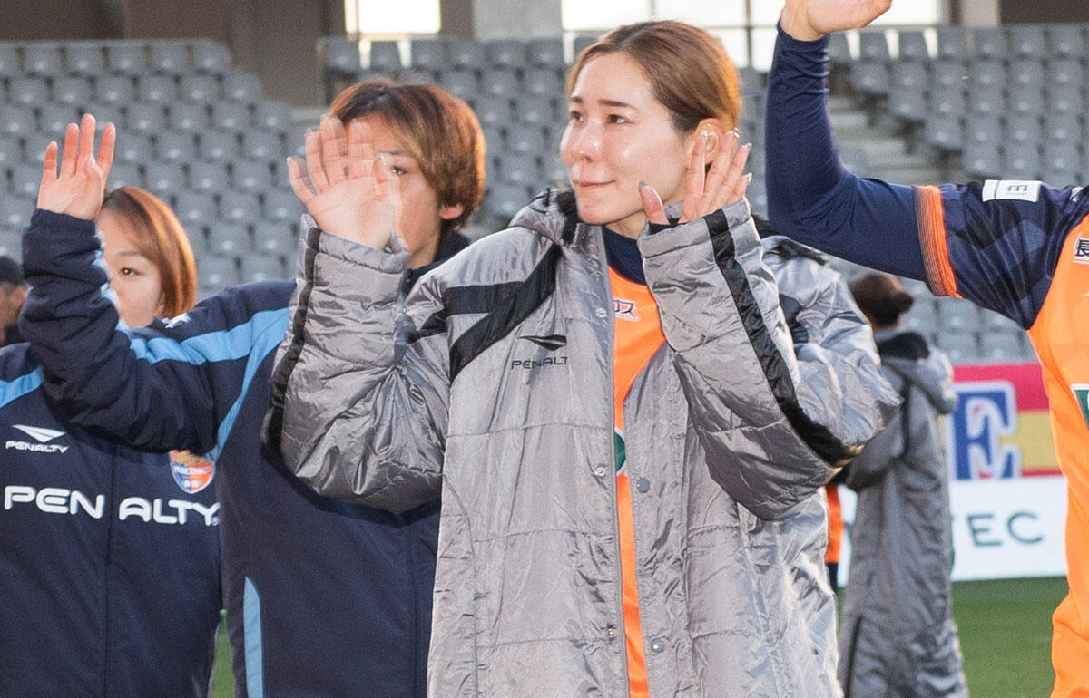 長野でプレーする三谷沙也加