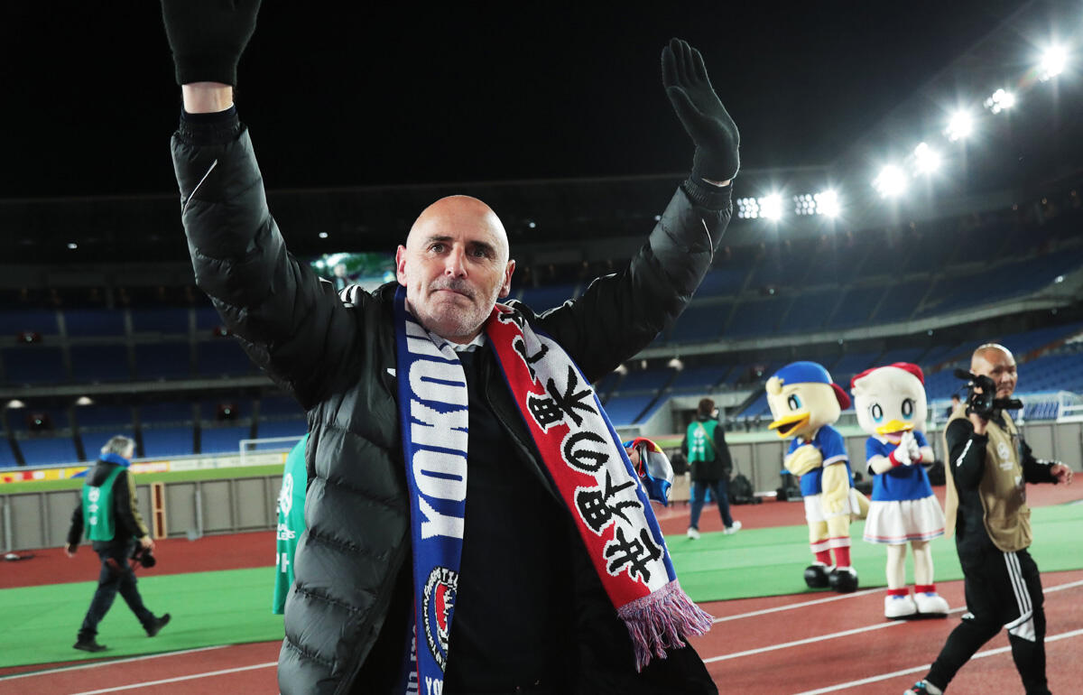 今季限りで横浜FMを退団したマスカット監督