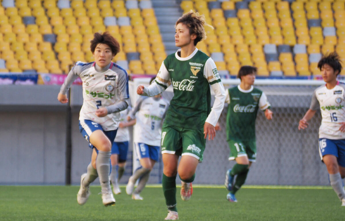 チームを勝利に導いた日テレ・東京ヴェルディベレーザの北村菜々美