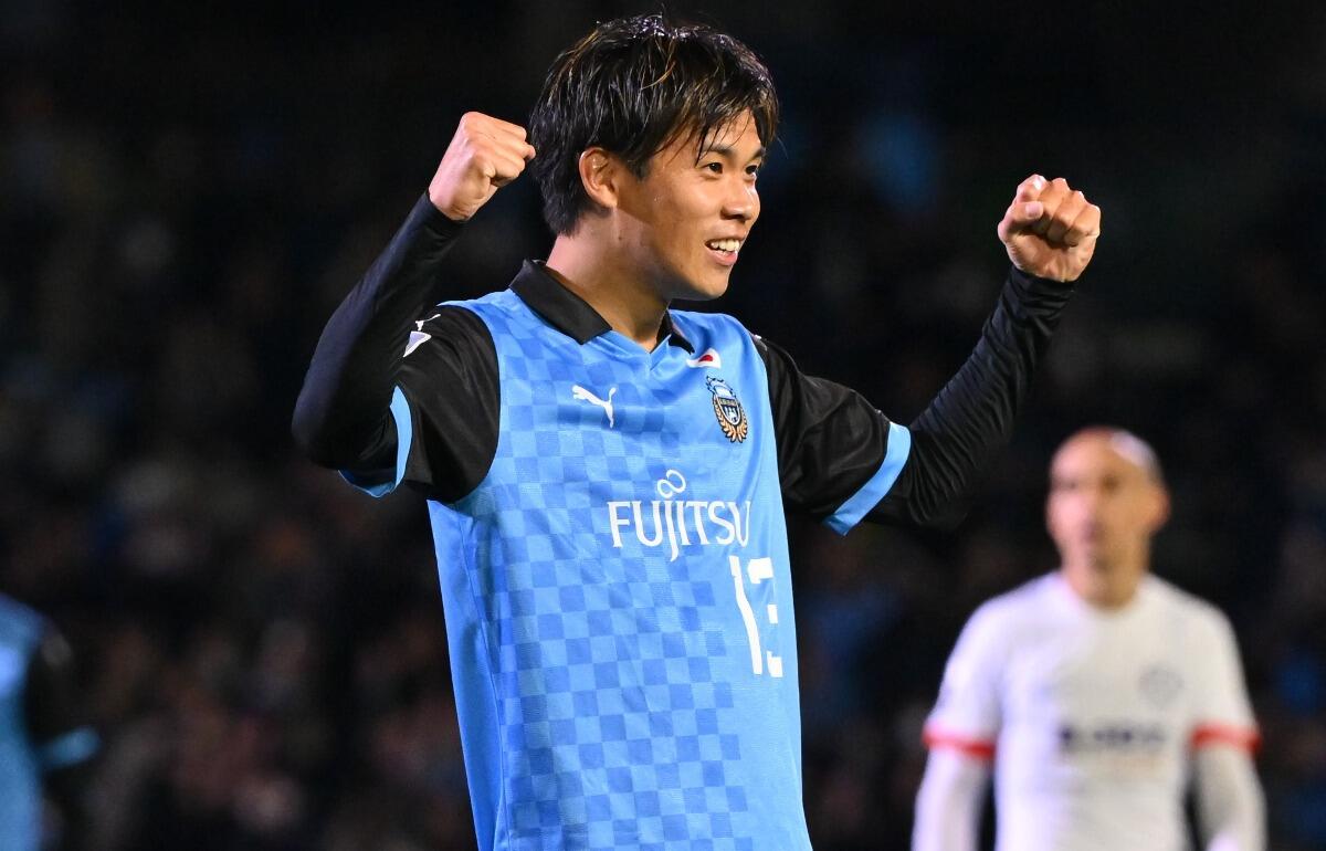 川崎フロンターレのDF山根視来