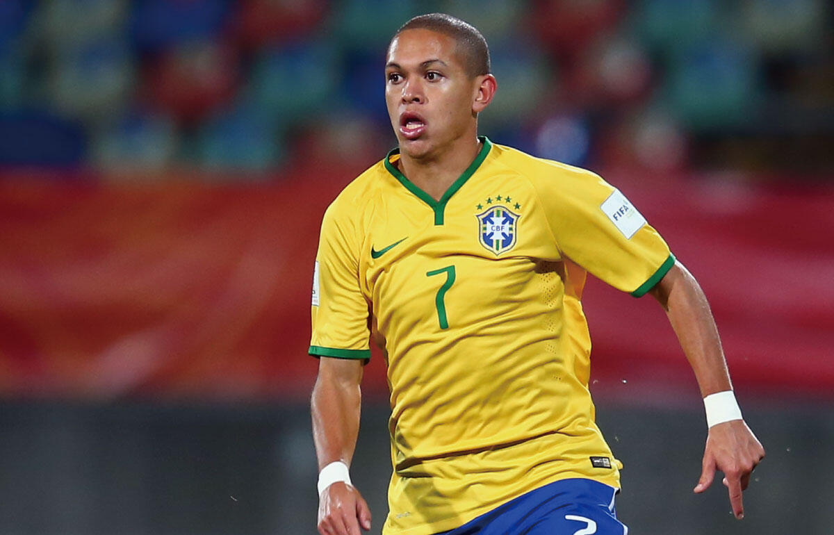 U-20ブラジル代表時代のマルコス・ギリェルメ
