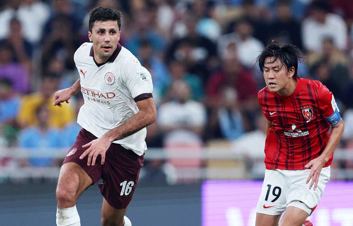 浦和戦のPOTMに輝いたロドリ