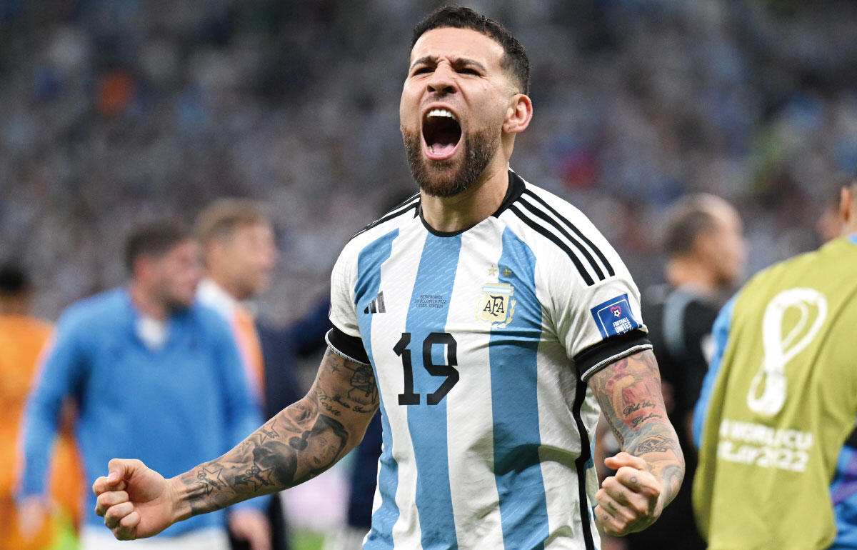 カタールW杯で獅子奮迅の活躍を見せたニコラス・オタメンディ