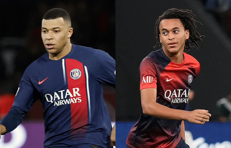 初共演実現の兄キリアン(左)、弟エタン(右)