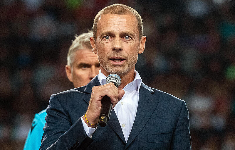 ESL新構想に不快感示すUEFAのチェフェリン会長