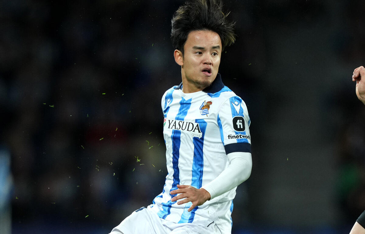 決定機を演出した久保建英