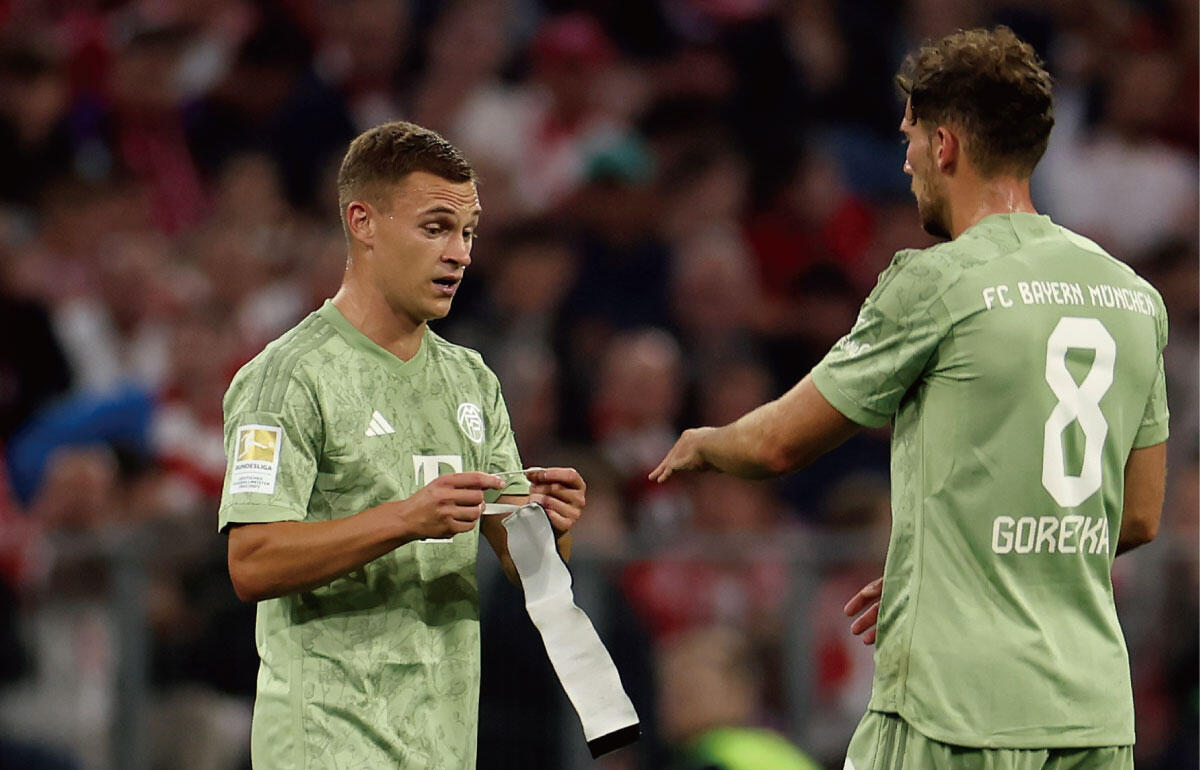 バイエルンの中心選手キミッヒ