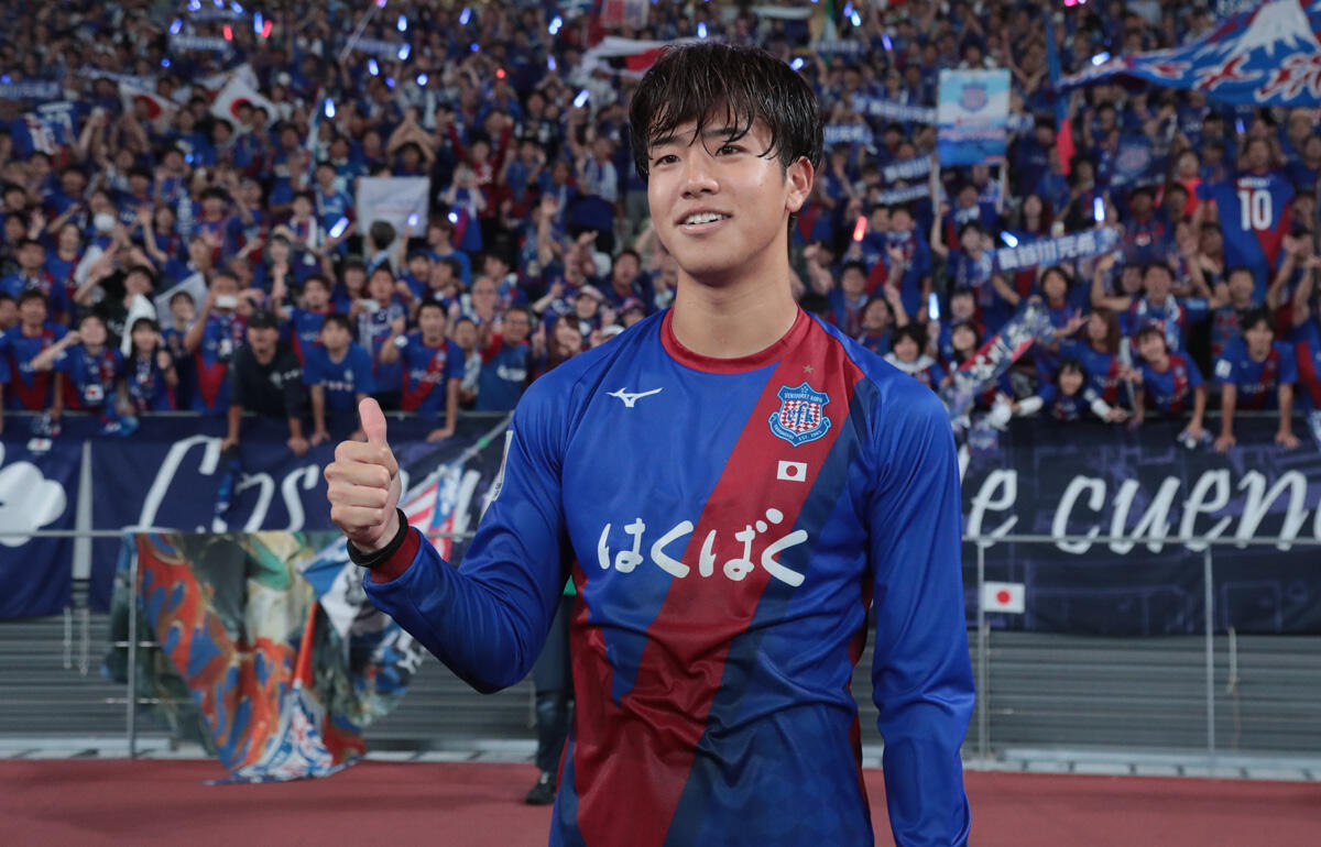 J1に挑戦する甲府の10番・長谷川元希