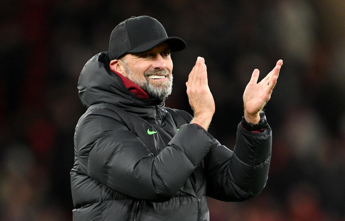 試合について語ったクロップ監督