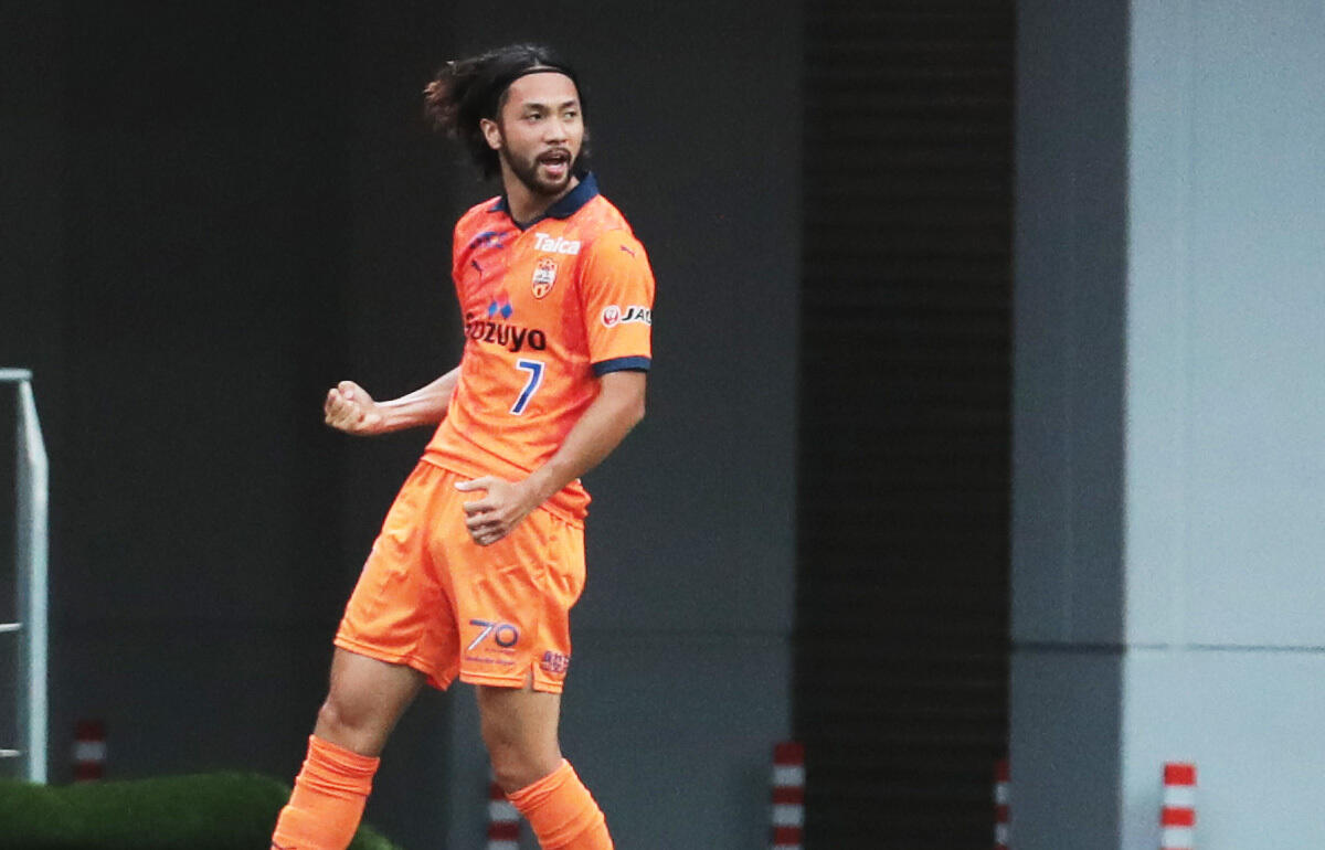 2年間清水でプレーした神谷優太