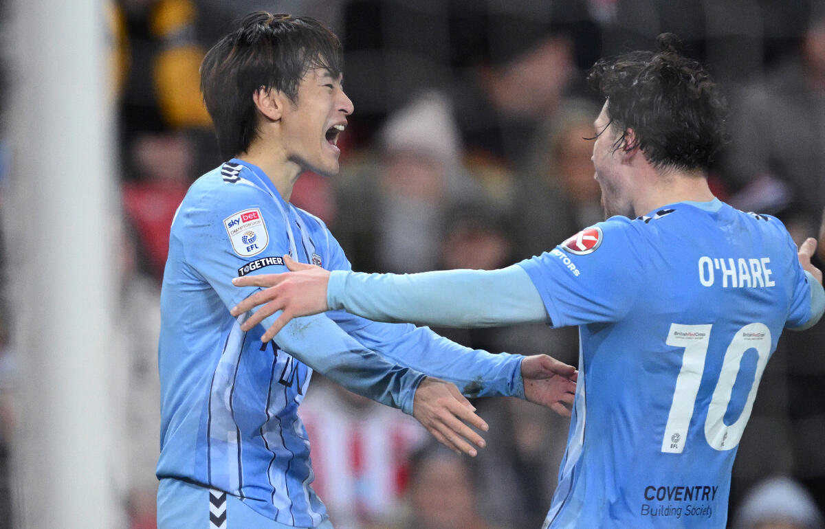 コヴェントリー・シティのMF坂元達裕