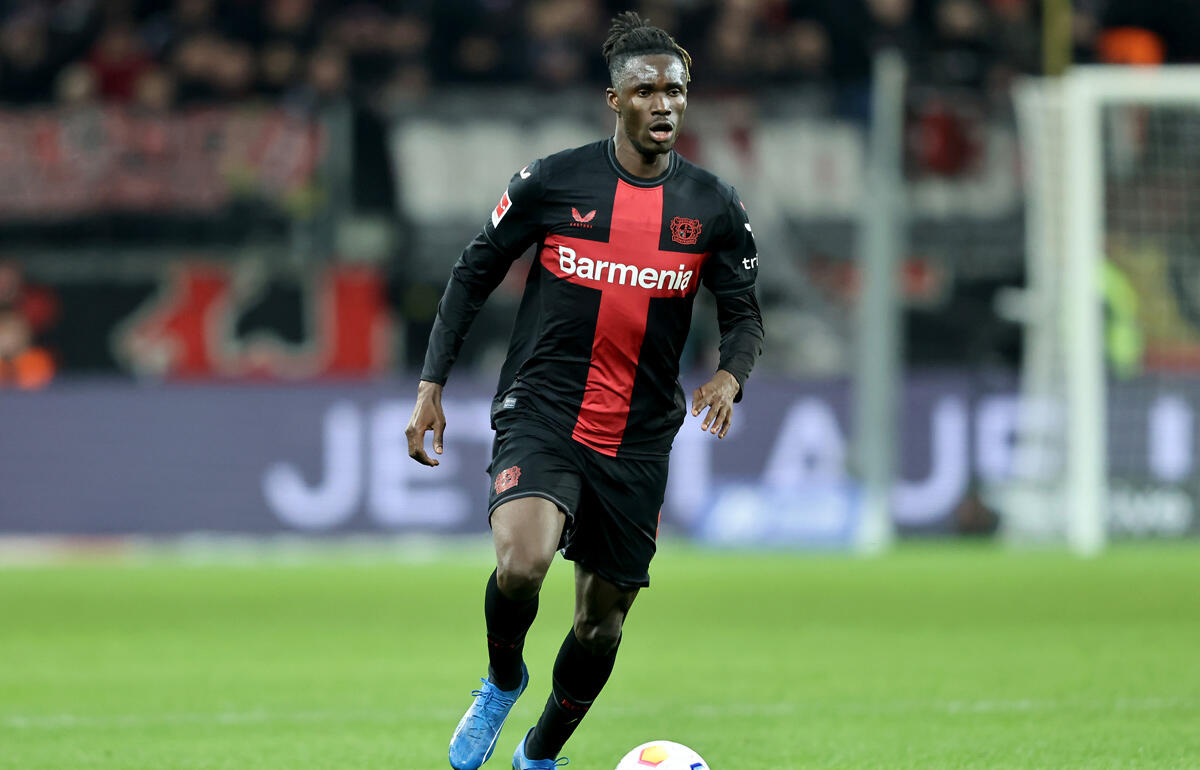 レバークーゼンの守備を支えるコートジボワール代表DFオディロン・コスヌ