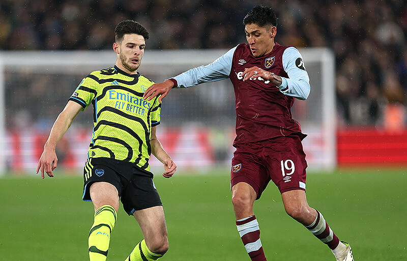 首位ターン目指すアーセナルは難敵ハマーズ戦