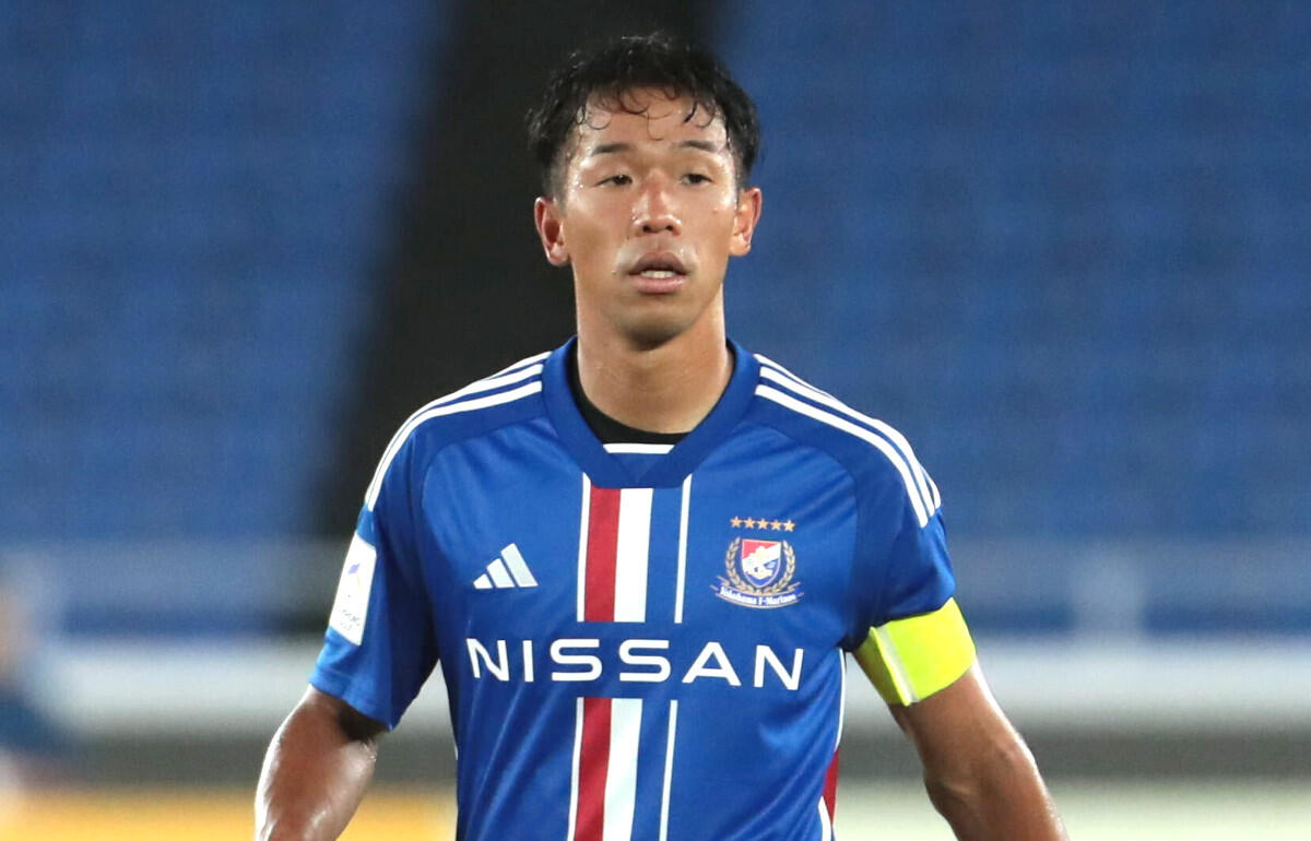 横浜FMと契約更新となった喜田拓也