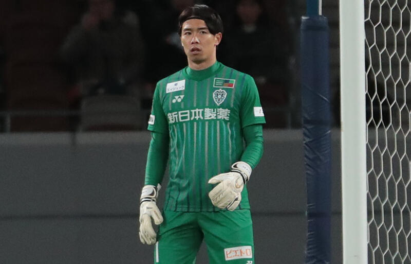 金沢移籍が決まったGK山ノ井拓己