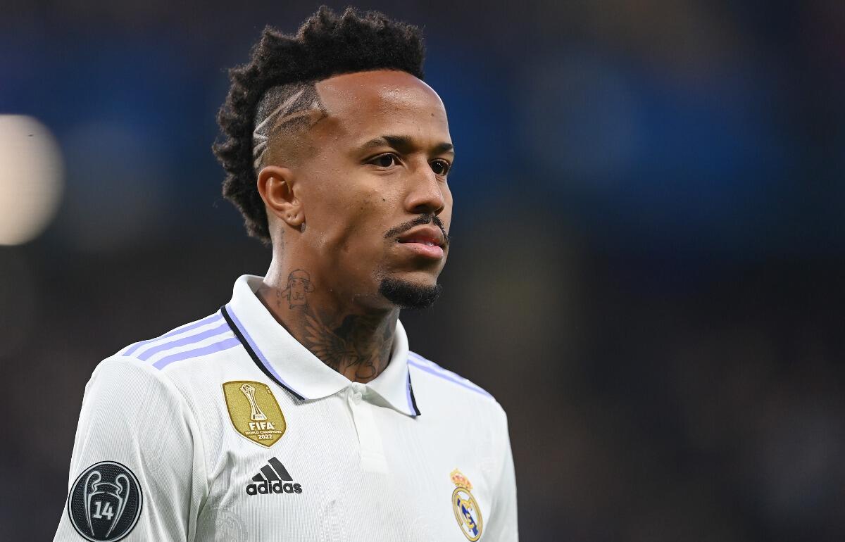 レアル・マドリーのブラジル代表DFエデル・ミリトン