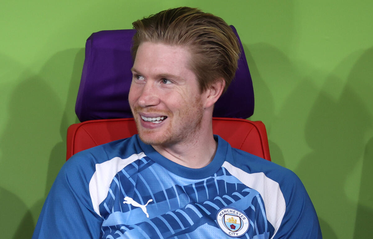 復帰が待たれるデ・ブライネ