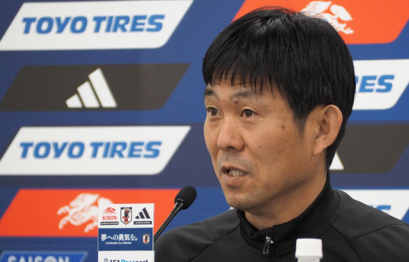 前日会見でメンバーに言及。