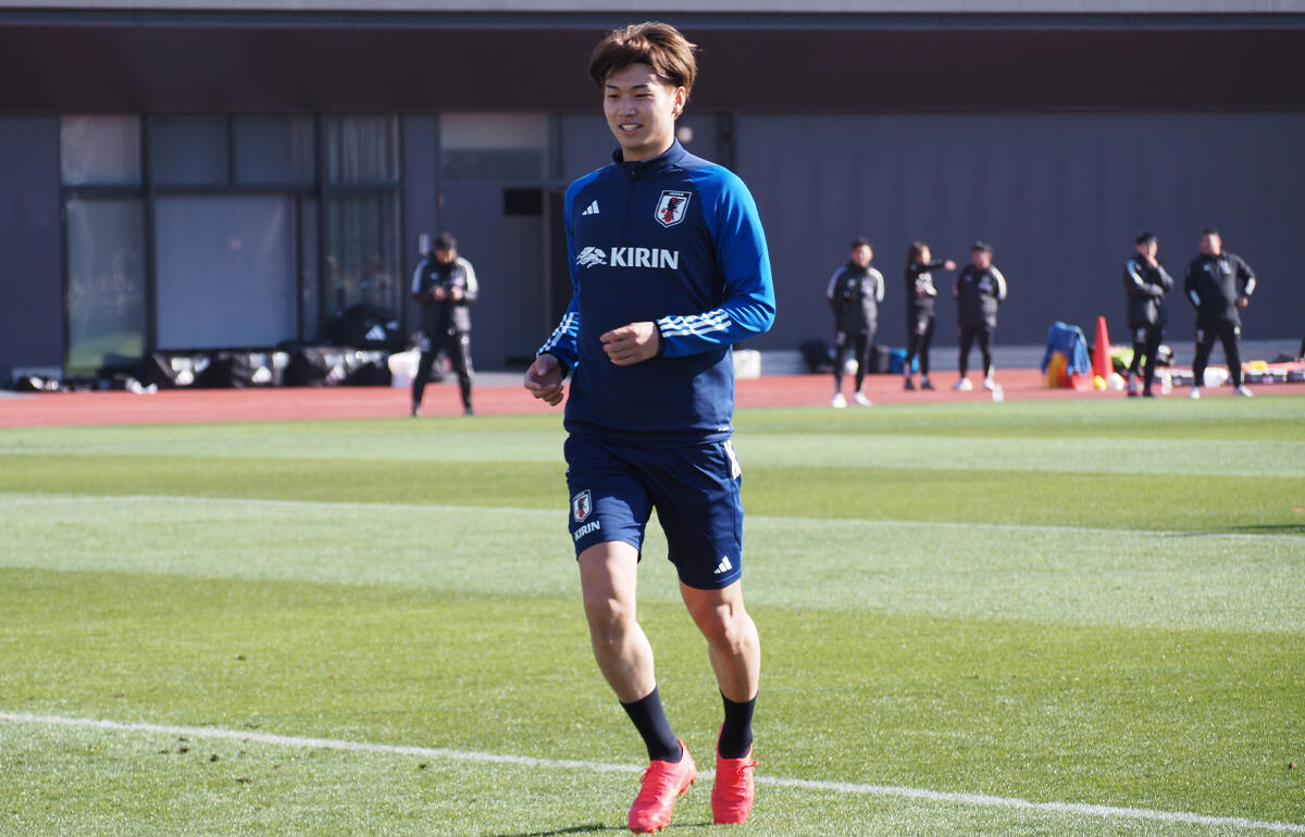 日本代表デビューが待たれるDF藤井陽也