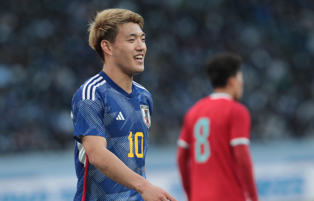 攻撃で違いを見せた日本代表MF堂安律